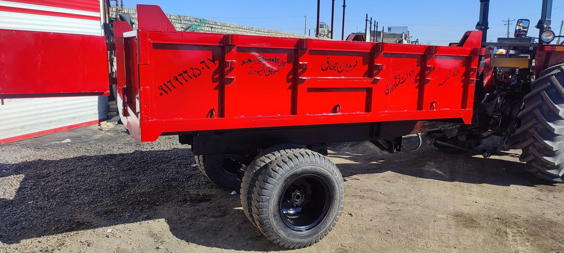 عکس کارگاه ادوات کشاورزی فریدون بسحاق