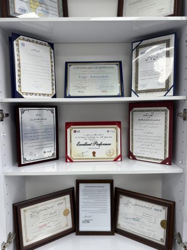 عکس خدمات پس از فروش صوتی تصویری عموزاده