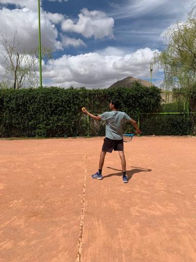 عکس زمین تنیس پرنیان