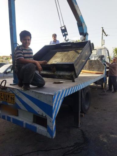 عکس رادیاتور سازی و شارژ گاز کولر محمد