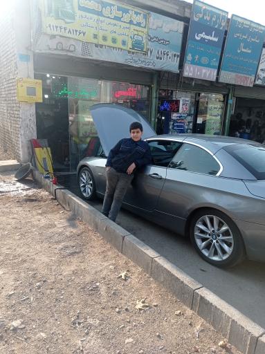 عکس رادیاتور سازی و شارژ گاز کولر محمد