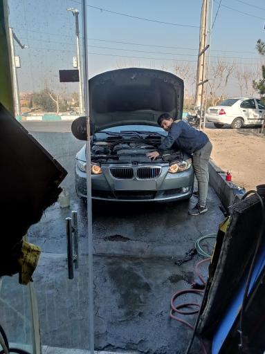 عکس رادیاتور سازی و شارژ گاز کولر محمد