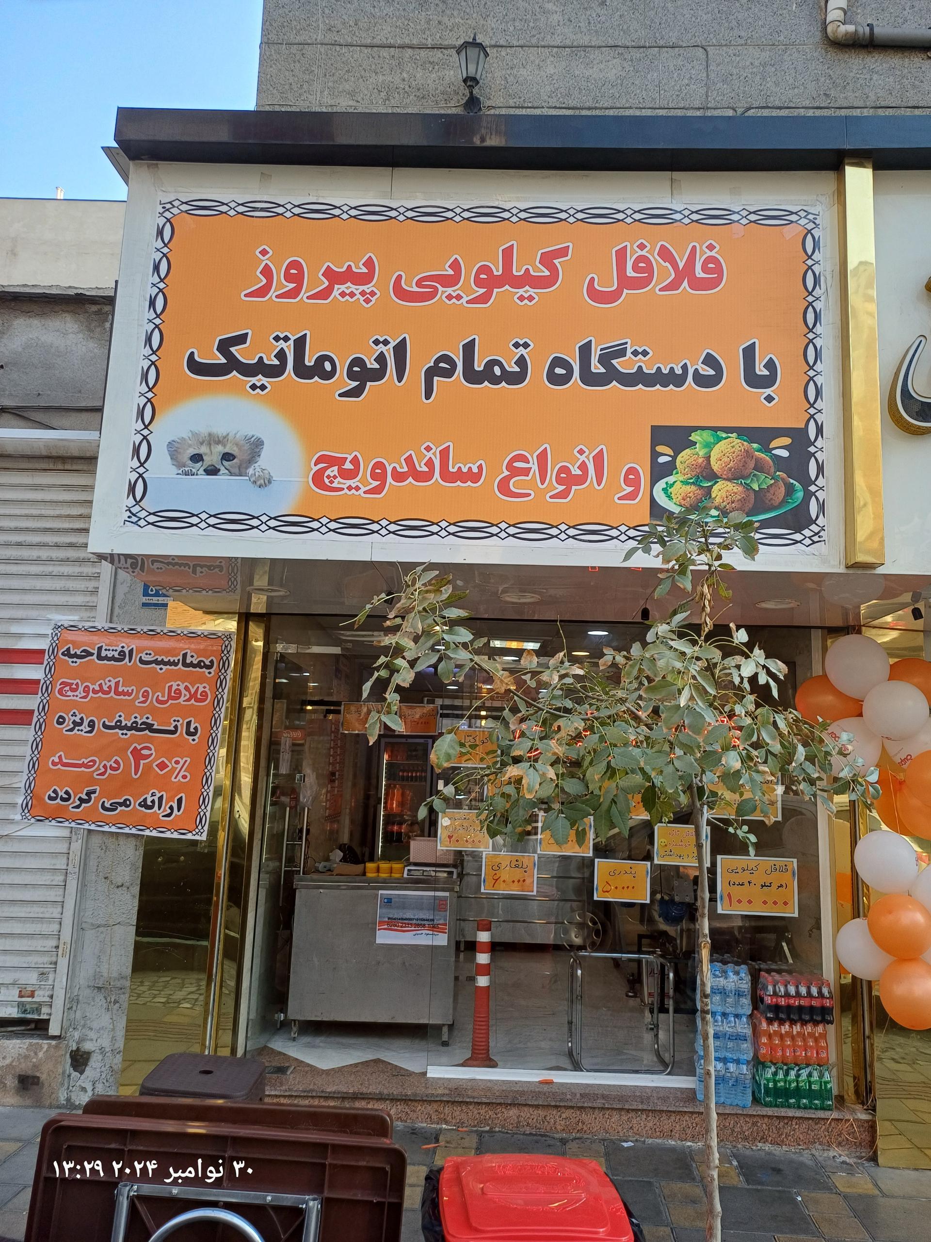 عکس فلافل پیروز