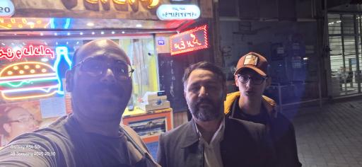 عکس فست فود من و دادام