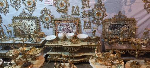 عکس  کارگاه تولیدی برنز شفق