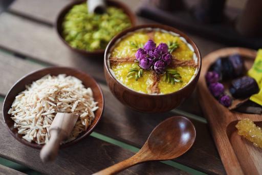 عکس آش و حلیم مولانا