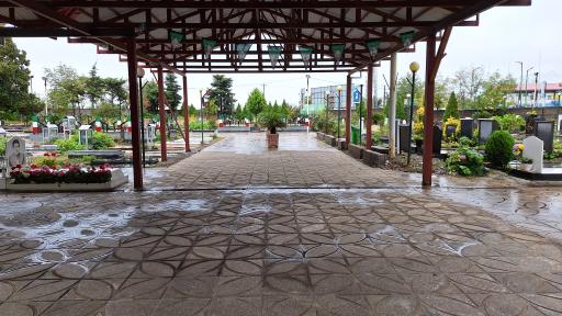 عکس گلزار شهدای رحیم آباد