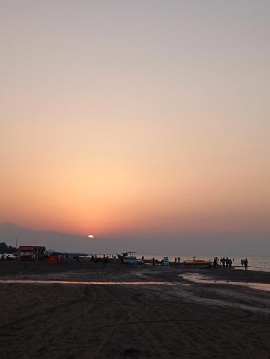 عکس ساحل عباس آباد 