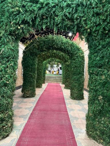 عکس باغ وتالار پذیرایی کریمی