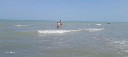 عکس ساحل عباس آباد 