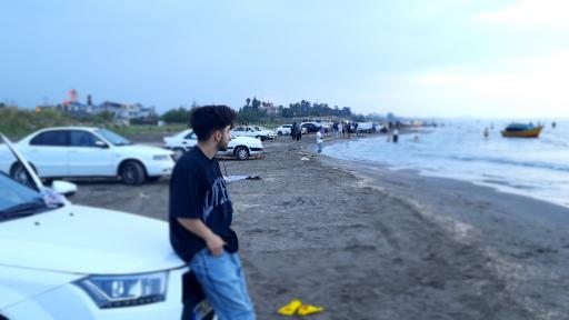 عکس ساحل عباس آباد 