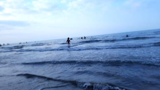 عکس ساحل عباس آباد 