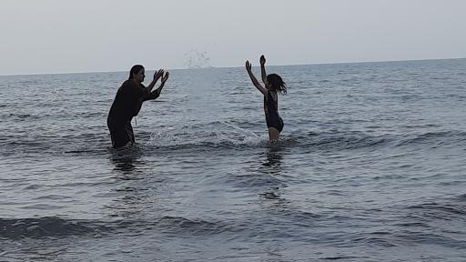 عکس ساحل عباس آباد 