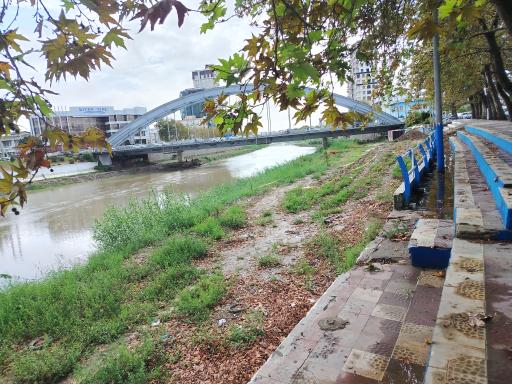 عکس پل فلزی بابلسر