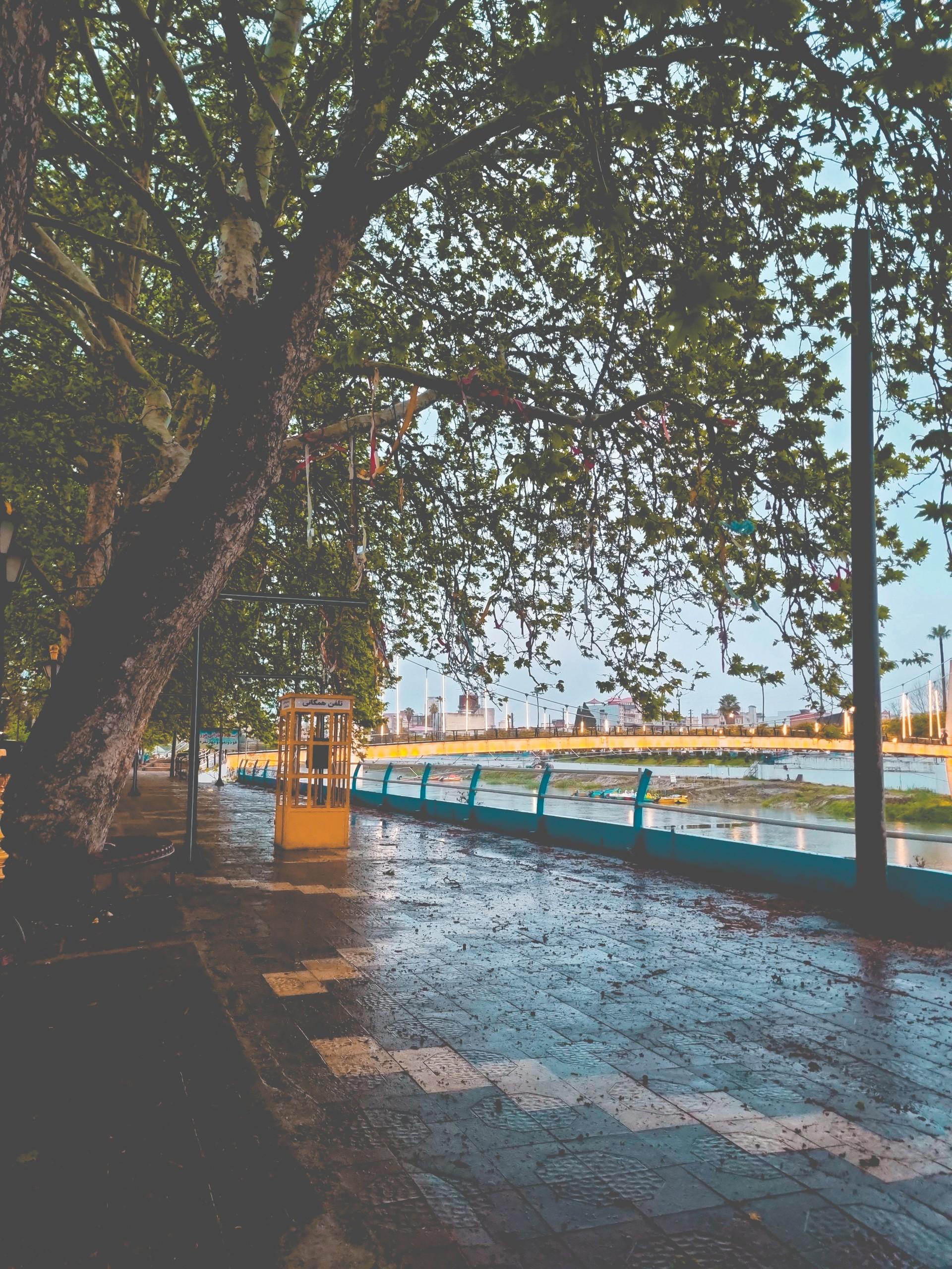 عکس پل فلزی بابلسر