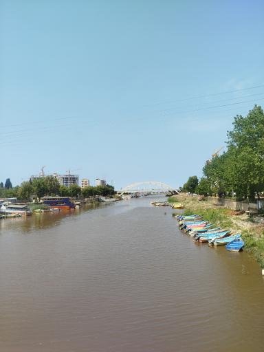 عکس پل فلزی بابلسر