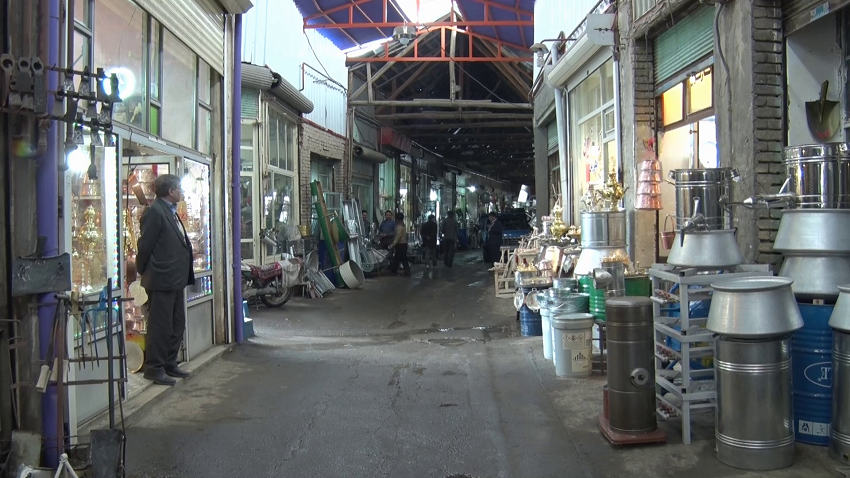 عکس بازار قدیمی مسگران