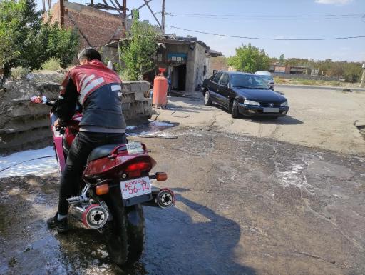 عکس کارواش وحید