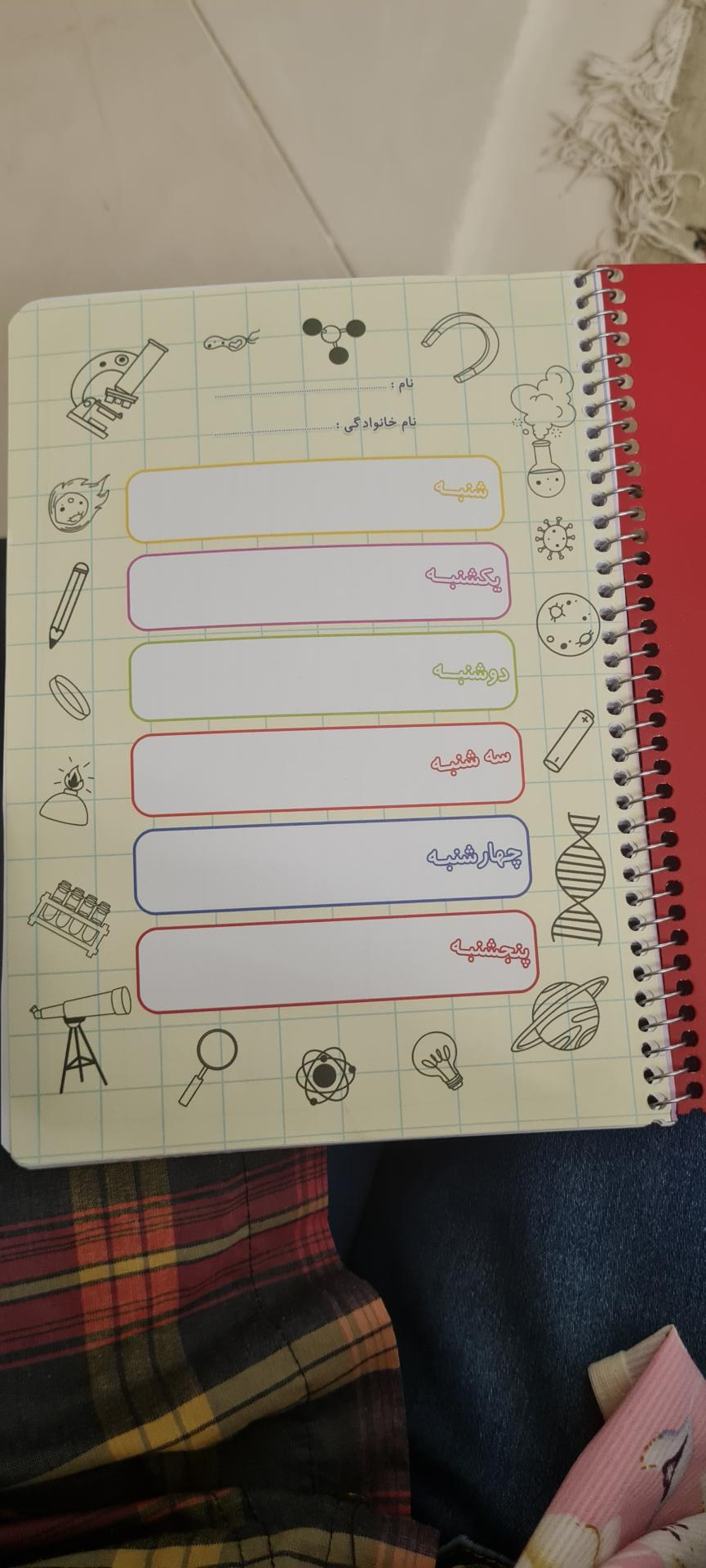 عکس لوارم تحریر تلنگر 