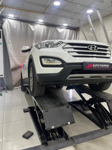 عکس کارشناسی رنگ خودرو باغکی