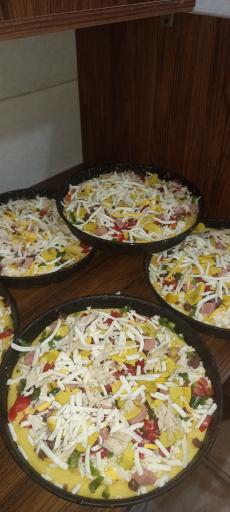 عکس پیتزا ساندویچ سید رضا