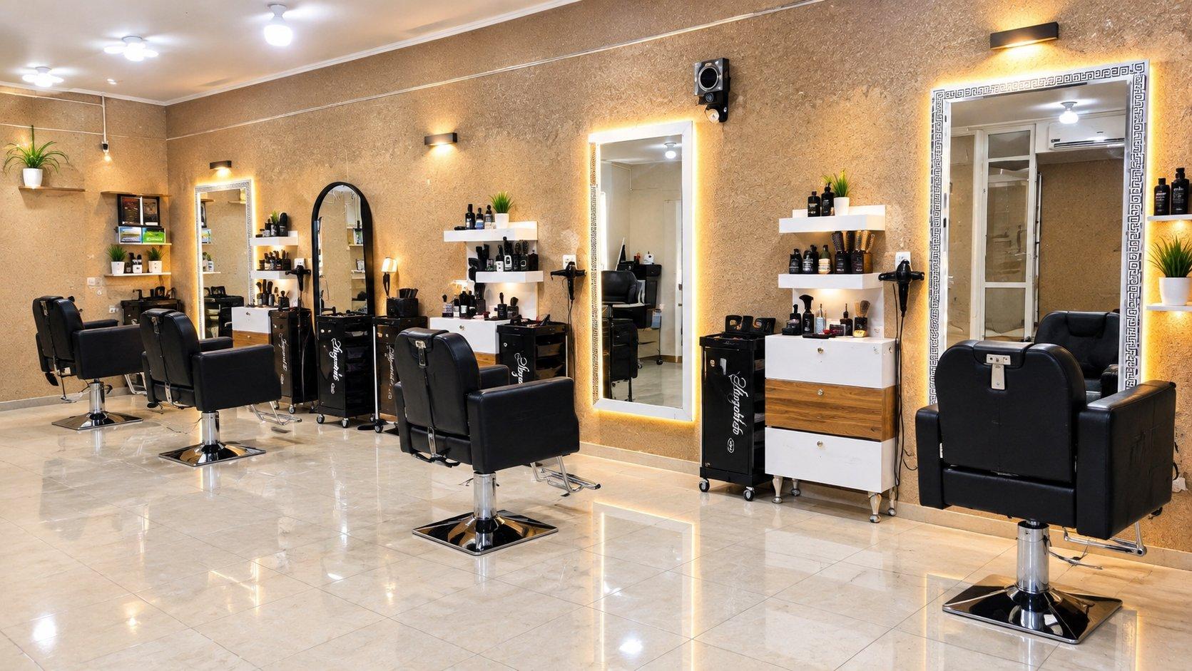 عکس آموزشگاه آرایشگری قاسم