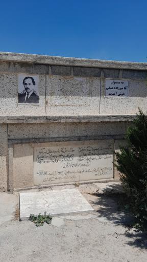 عکس مزار میرزاده عشقی