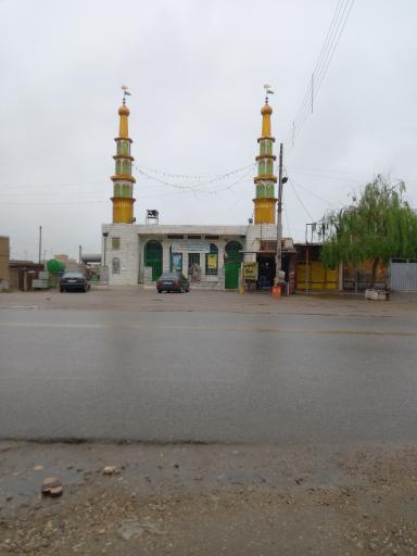 عکس مسجد بین راهی