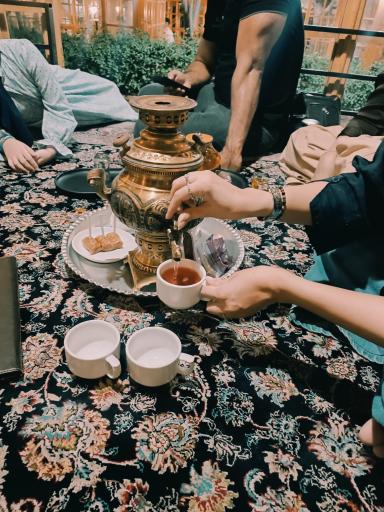 عکس رستوران شب چراغ