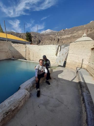 عکس چشمه آب معدنی آب اسک