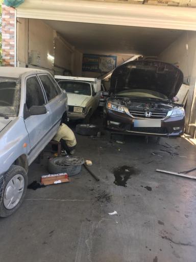 عکس خدمات جلوبندی ترمز کلاچ حسین