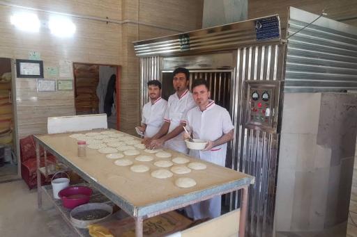 عکس نانوایی بربری و لواش نمونه