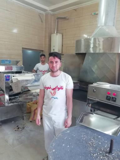 عکس نانوایی بربری و لواش نمونه