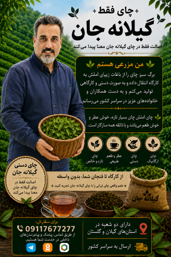 عکس فروشگاه چای گیلانه جان
