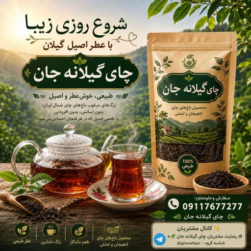 عکس فروشگاه چای گیلانه جان