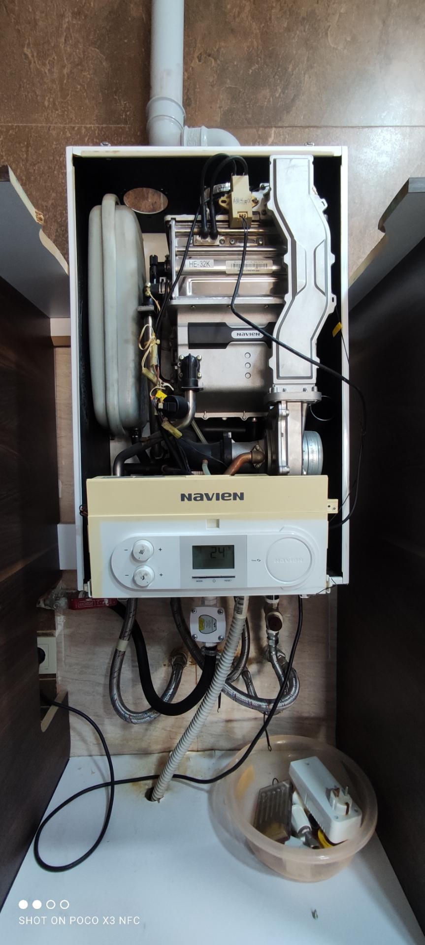 عکس تعمیرات پکیج امینی