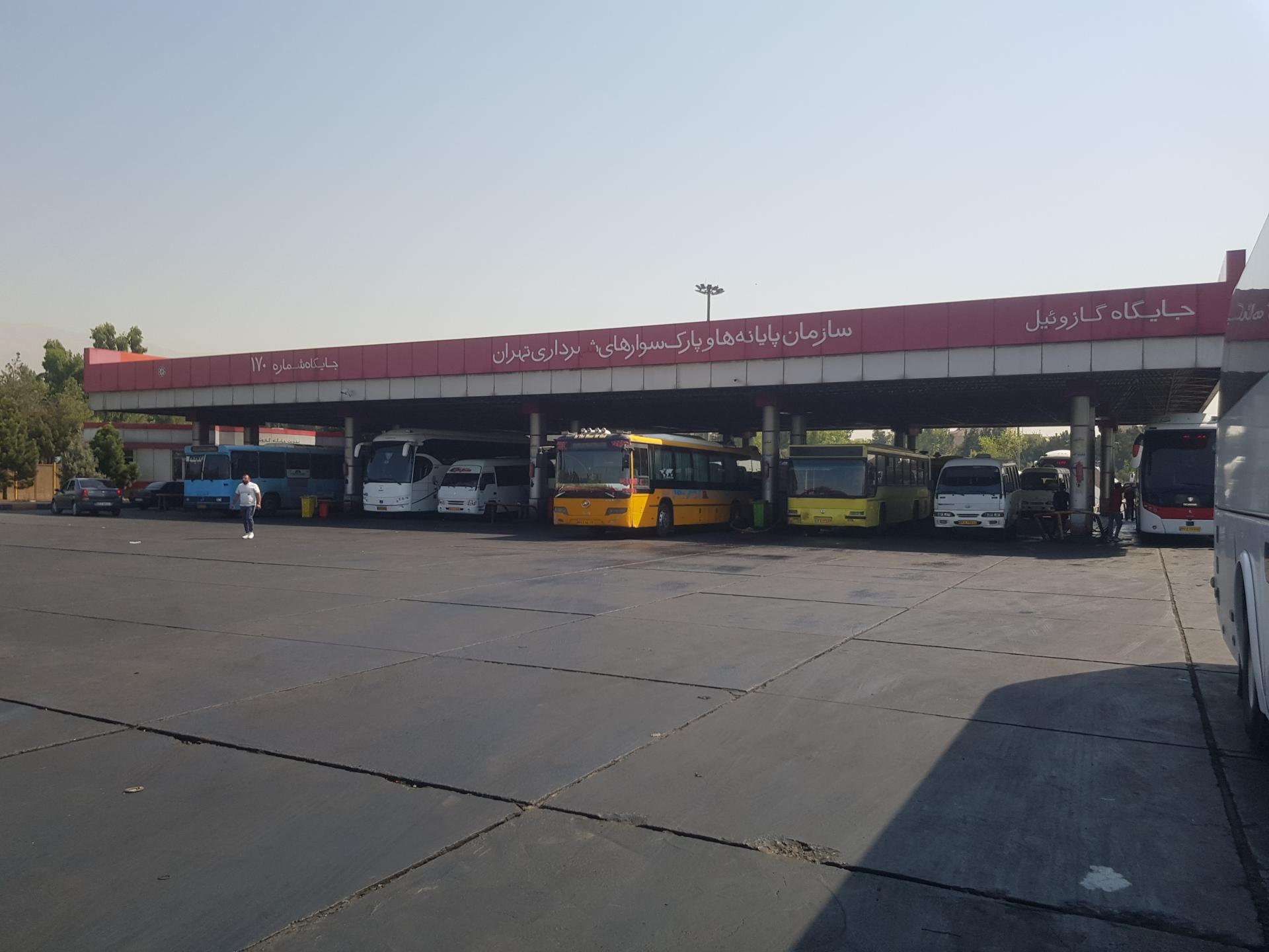 عکس پمپ گازوئیل ترمینال غرب 170