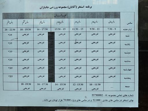 عکس مجموعه ورزشی جانبازان