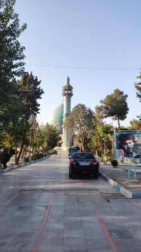 عکس پارکینگ امامزاده محمد