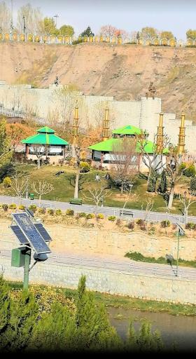 عکس ضلع شمالی بوستان جوانمردان ایران