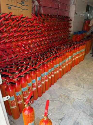 عکس شارژ کپسول های آتشنشانی ایمن اطفاء چهلستون