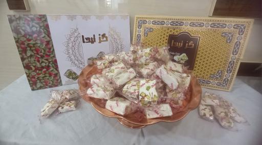 عکس تولید گز تیدا بلداجی