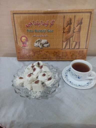 عکس تولید گز تیدا بلداجی