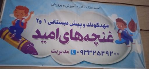 عکس کودکستان و پیش دبستانی غنچه های امید