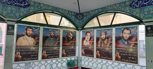 عکس مقبره الشهدا روستای میخران