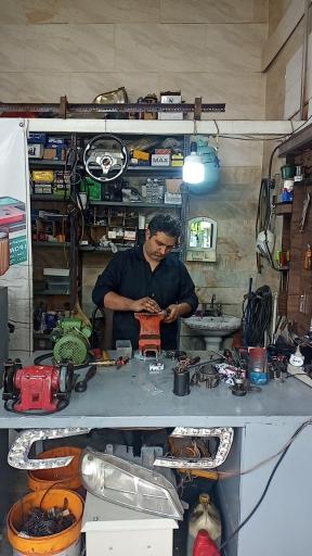 عکس خدمات برق خودرویی علی حمزه