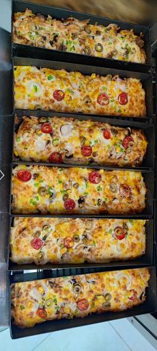 عکس اسلایس پیتزا 