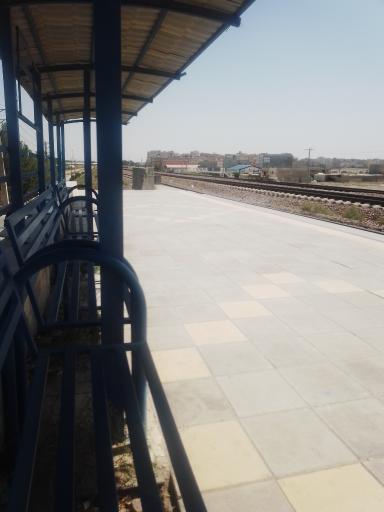 عکس ایستگاه قطار نسیم شهر