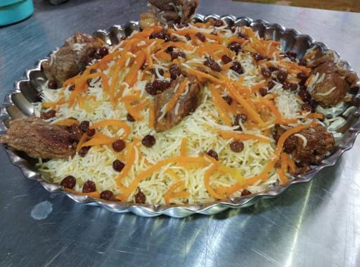 عکس چلو کباب و قابلی محمد