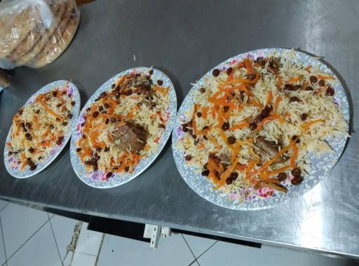 عکس چلو کباب و قابلی محمد
